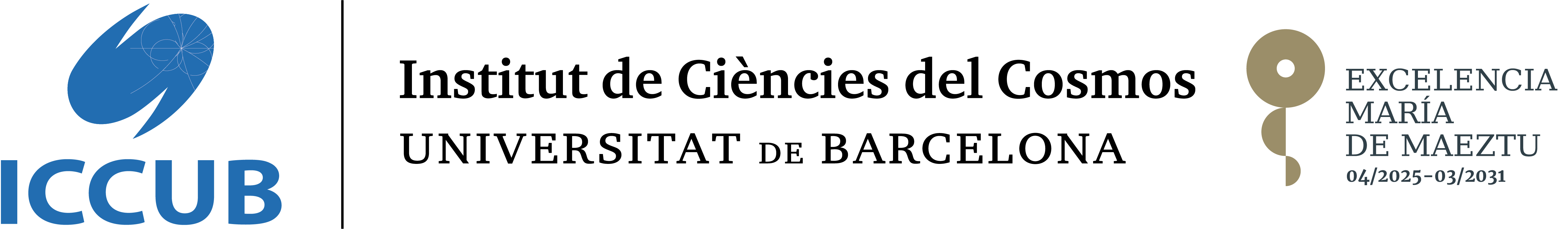 Logo ICCUB MdM 2025-2030