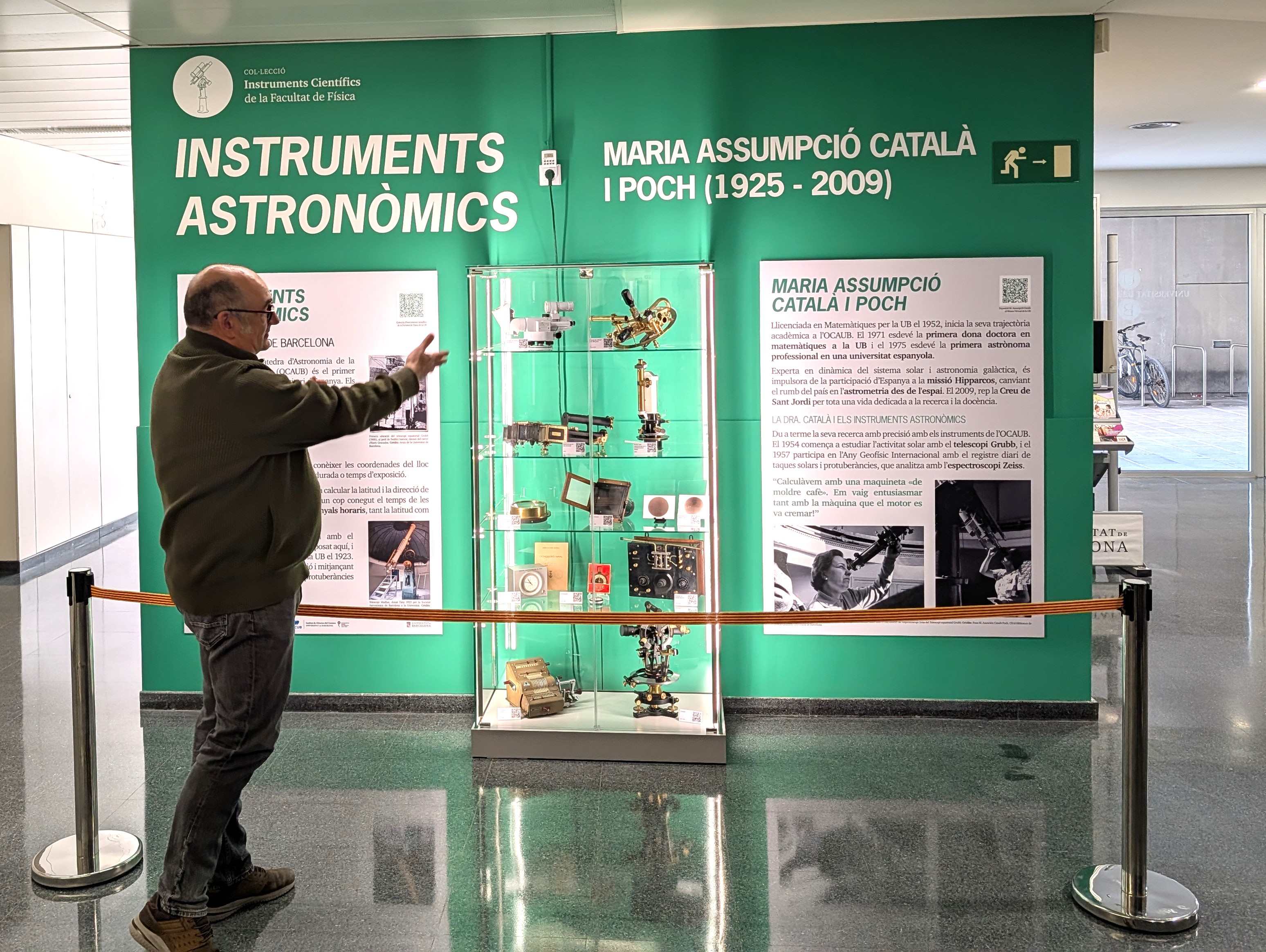 Inauguration of the instruments exhibition