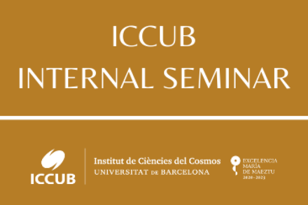 ICCUB internal seminar