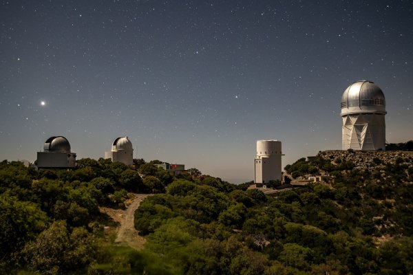 Kitt Peak National Observatory, near Tucson, Arizona.