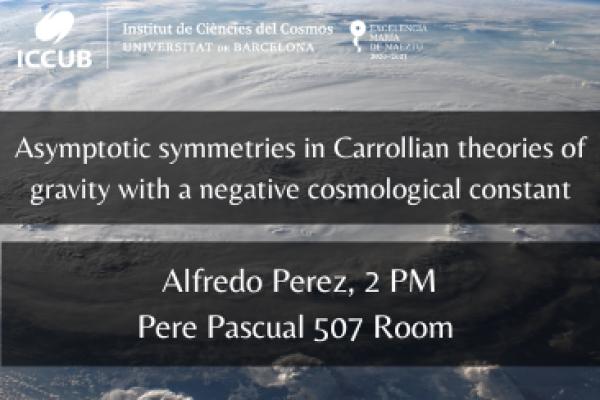 Asymptotic symmetries in Carrollian theories of gravity with a negative cosmological constant