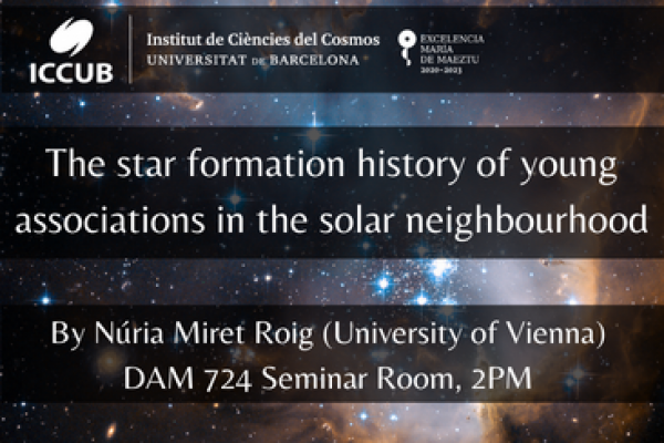 The star formation history of young associations in the solar neighbourhood