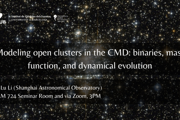 Modeling open clusters in the CMD: binaries, mass function, and dynamical evolution