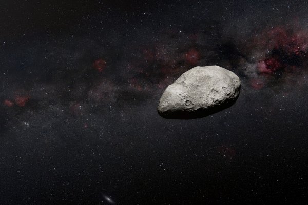 Illustration of the detected asteroid.