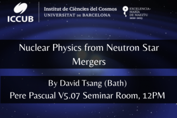 Nuclear Physics from Neutron Star Mergers