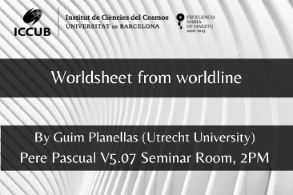 Worldsheet from worldline