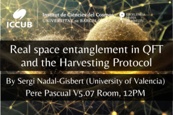 Real space entanglement in QFT and the Harvesting Protocol