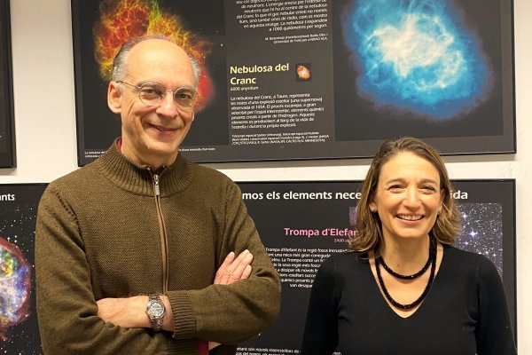 Jordi Miralda and Licia Verde, formar and actual Scientific Directors of the ICCUB