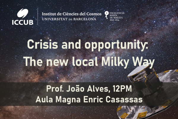Crisis and opportunity: the new local Milky Way