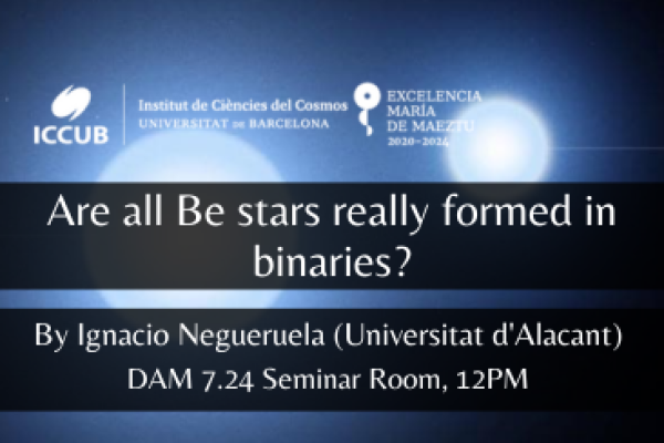 Are all Be stars really formed in binaries?