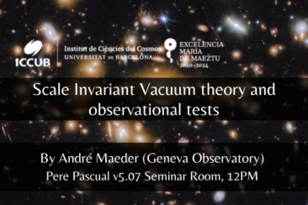 Scale Invariant Vacuum theory and observational tests