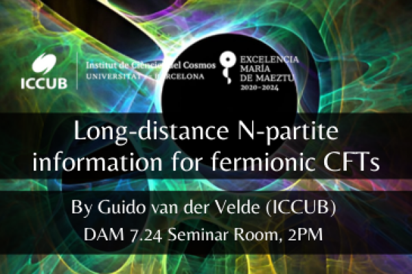 Long-distance N-partite information for fermionic CFTs