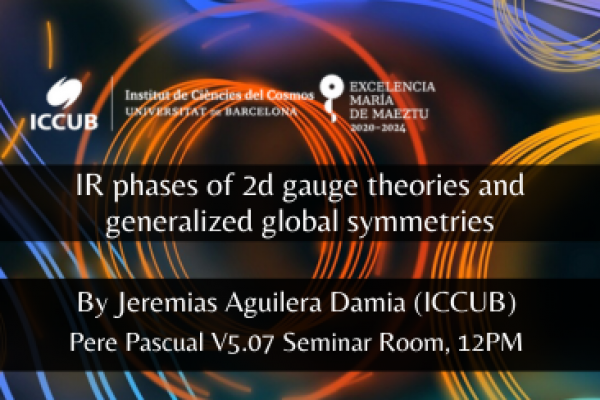 IR phases of 2d gauge theories and generalized global symmetries