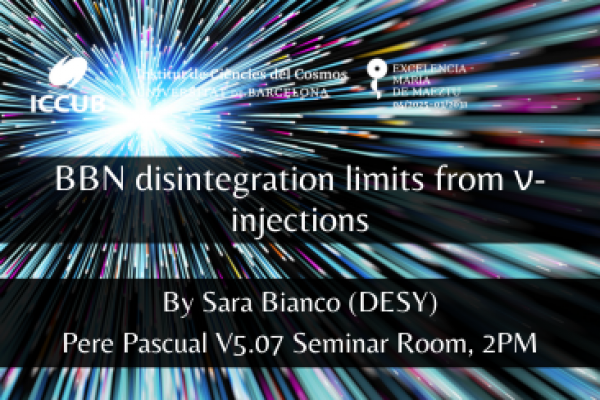 BBN disintegration limits from ν-injections