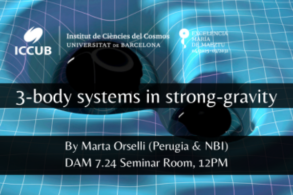 3-body systems in strong-gravity