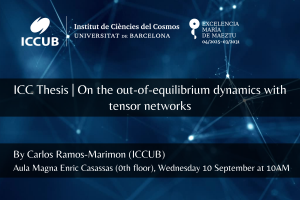 On the out-of-equilibrium dynamics with tensor networks