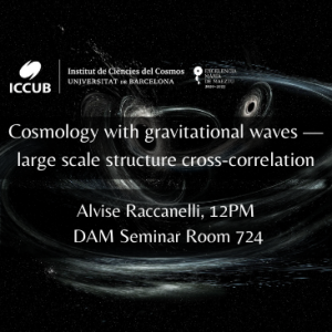 Cosmology with gravitational waves — large scale structure cross-correlation