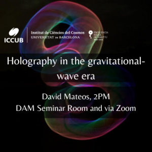 Holography in the gravitational-wave era