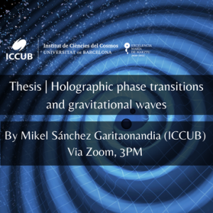Holographic phase transitions and gravitational waves