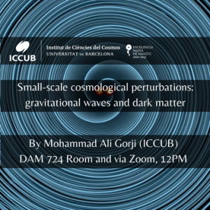Small-scale cosmological perturbations: gravitational waves and dark matter