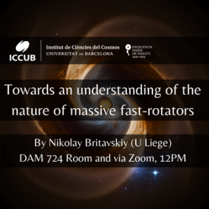 Towards an understanding of the nature of massive fast-rotators