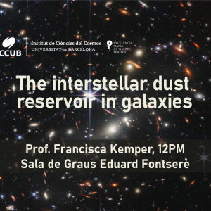 The interstellar dust reservoir in galaxies