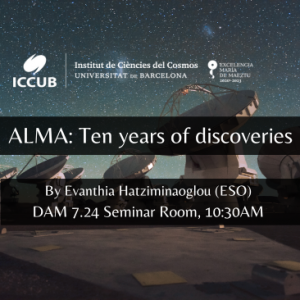 ALMA: Ten years of discoveries