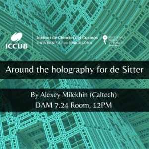 Around the holography for de Sitter