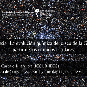 La evolución química del disco de la Galaxia a partir de los cúmulos estelares