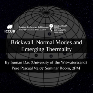 Brickwall, Normal Modes and Emerging Thermality