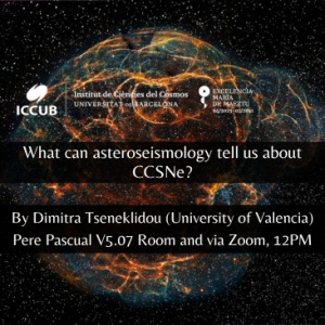 What can asteroseismology tell us about CCSNe?