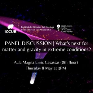 PANEL DISCUSSION | What's next for matter and gravity in extreme conditions?