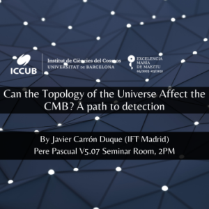 Can the Topology of the Universe Affect the CMB? A path to detection
