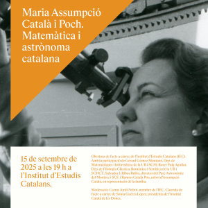 Cartell taula rodona Assumpció Poch i Català