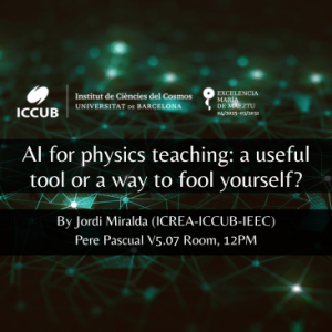 AI for physics teaching: a useful tool or a way to fool yourself?