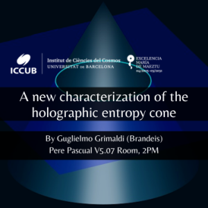 A new characterization of the holographic entropy cone