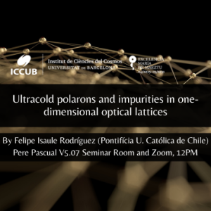 Ultracold polarons and impurities in one-dimensional optical lattices