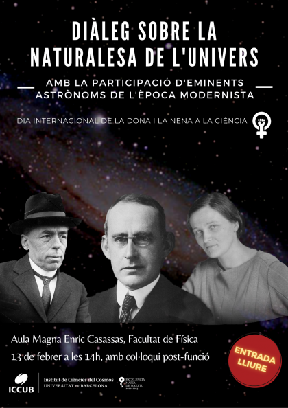 Theatre play  "Dialogue on the nature of the Universe, with the participation of eminent astronomers of the modernist era ”