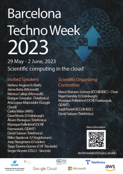 6th Barcelon TechnoWeek: Scientific computing on the cloud